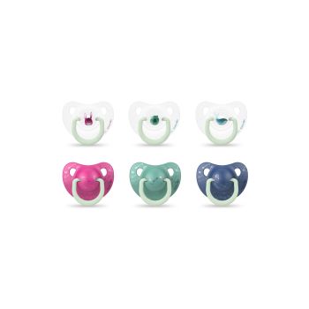  Ciuccio Notte Tettarella Anatomica Silicone 