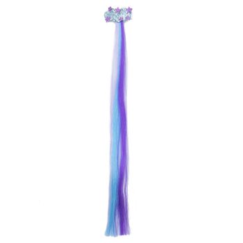 Barrette Nuage avec mèche colorée Little Princess