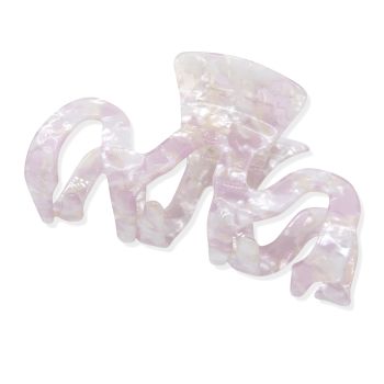 Oh My Hair Curvy Tortoiseshell Lilac Fermaglio per capelli