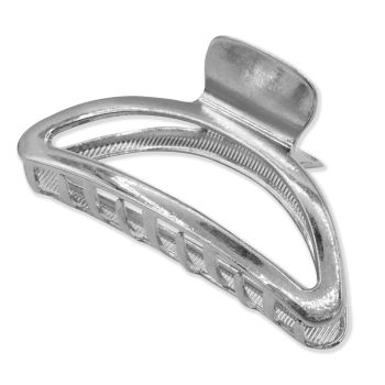 Oh My Hair Clip a mezza luna in argento