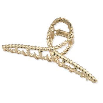 Oh My Hair - Fermaglio a fiocco d'oro