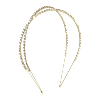 Oh My Hair Cerchietto con croce di strass