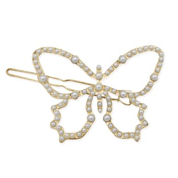 Oh My Hair Clip Farfalle Perle