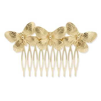 Pettine d'oro per farfalle