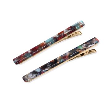 Oh My Hair Set 2 Clips Fines Écaille