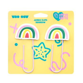 Jumbo Clip Marque-page Rainbow