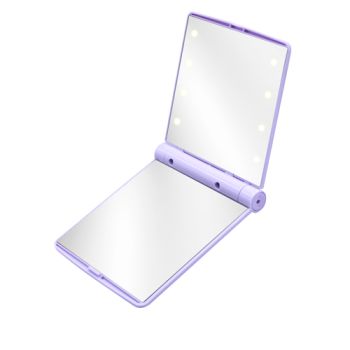 Miroir Carré Grossissant avec Lumière