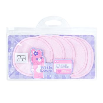 Set de 5 Disques Réutilisables With Love