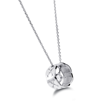 Collier Louvre Argent Sterling/Revêtement en Or 18K