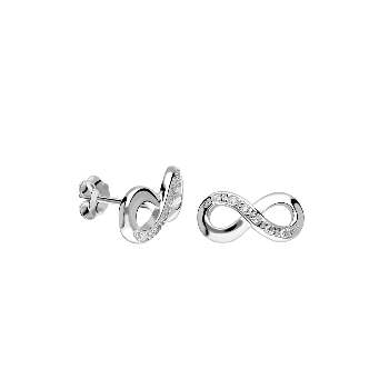 Boucles d’Oreilles Infinity