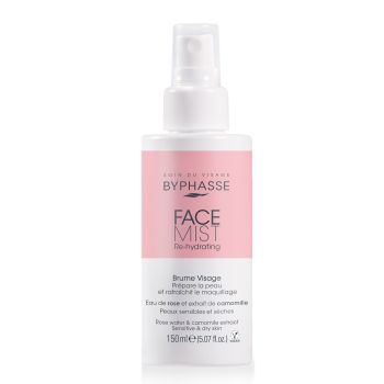 Brume visage réhydratante pour peaux sèches et sensibles