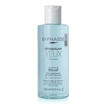 Démaquillant douceur pour les yeux au bleuet