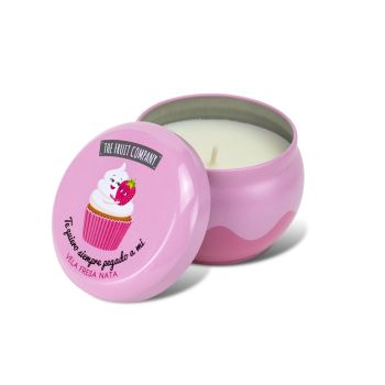 Bougie Parfumée Fraise Chantilly