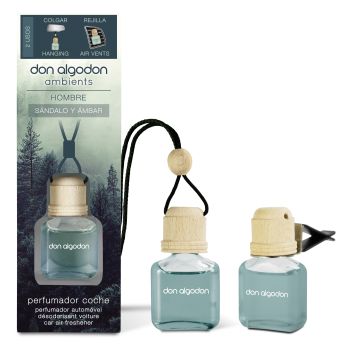Désodorisant de Voiture Santal et Ambre Homme