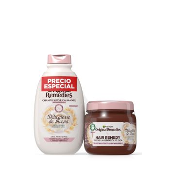  Original Remedies Pack Masque Délicatesse à l'Avoine + Shampoing Délicatesse à l'Avoine