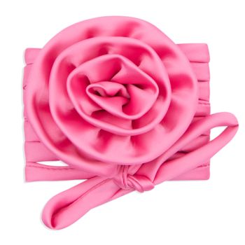 Oh My Hair Noeud Multiusages Avec Fleur Pour Cou Et Cheveux