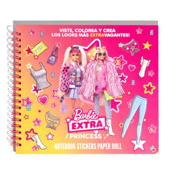 Carnet Barbie Stickers Paper Doll