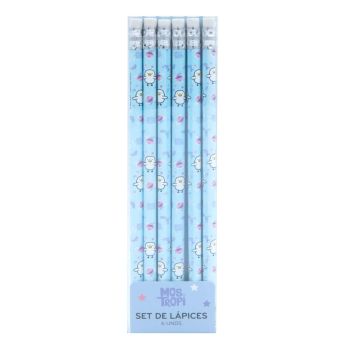 Set de 6 Crayons Evita & Levita
