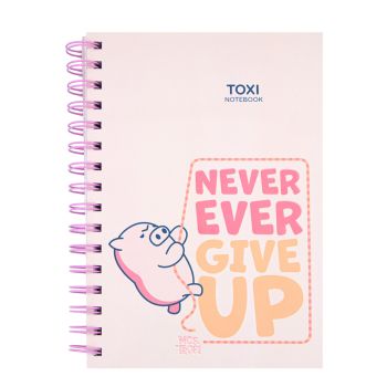Cahier Never Ever Give Up A5