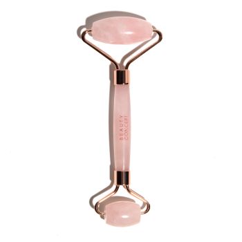 Beauty Concept Quartz Skin Roller Rouleau Visage Quartz Rose