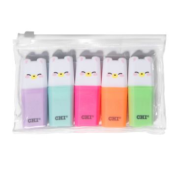 Chi Set Surligneurs Cute Fluor