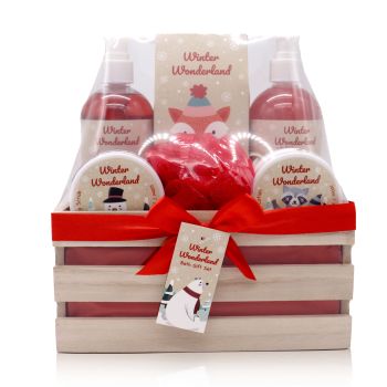 Set Panier de Bain Fleur de Cerisier
