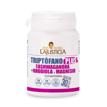 Tryptophane avec Ashwagandha + Rhodiola et Magnésium