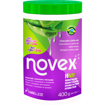 Maschera per capelli all'aloe vera