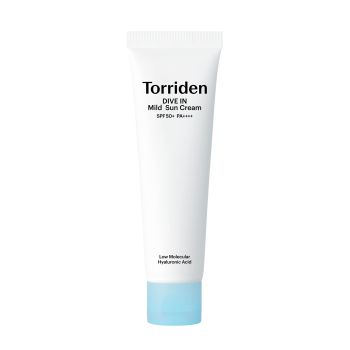 Dive In Crème Solaire SPF50 à l'Acide Hyaluronique de Bas Poids Moléculaire