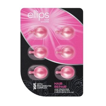 Ampoules de Vitamines pour Cheveux Abîmés