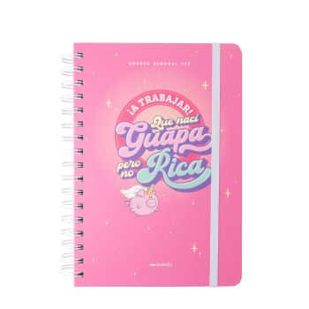 Agenda hebdomadaire sans dates