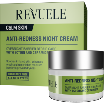 Crème de nuit anti-rougeurs