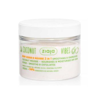 Coconut & Orange Exfoliant pour le Corps Mousse 2en1