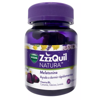 ZZZQUIL Natura Gummies Melatonin Aide au Sommeil