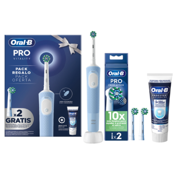 Coffret Vitality Pro Bleu Brosse à Dents Électrique
