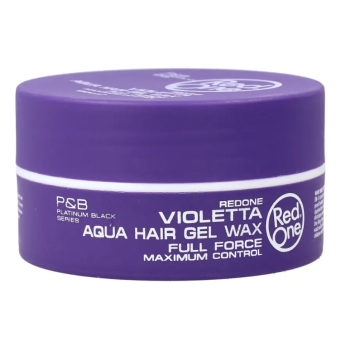 Cire Fixation Forte Aqua Hair Gel Wax Violet