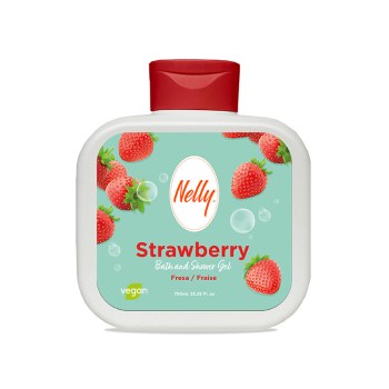 Gel à la Fraise Douche & Bain