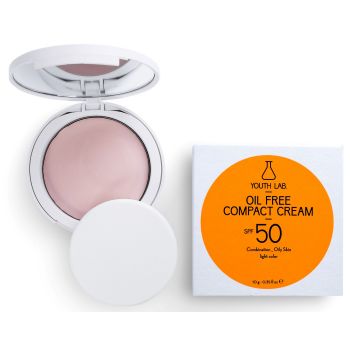 Crème Compacte Teintée Oil Free avec Protection Solaire