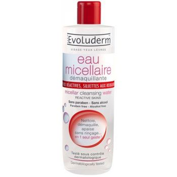 Acqua micellare struccante per pelli reattive
