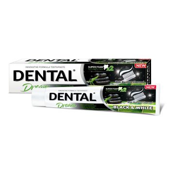 Dentifrice Black & White Dream au Bambou