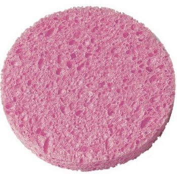 Éponge démaquillante en cellulose