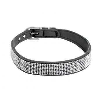Collarino Strass Nero