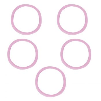 Set de 5 élastiques unis