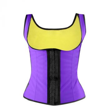 Gilet Sculptant Mixed Super Extreme Violet et Jaune