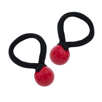 Lot de 2 Élastiques Pompon