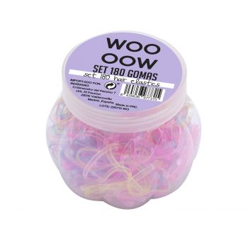 Lot d’élastiques en silicone transparent