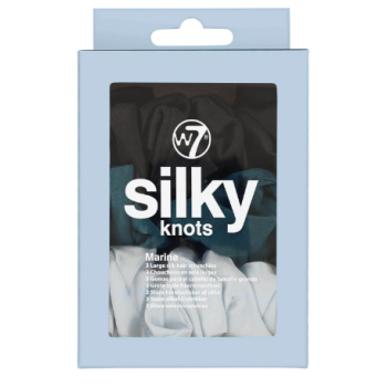 Silky Knots Set 3 Elastici Marine
