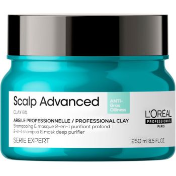 Argile 2 en 1 Scalp Advanced Anti-Gras Série Expert