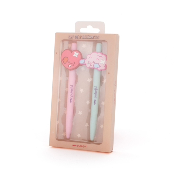 Set Stylos Cœur et Cerveau