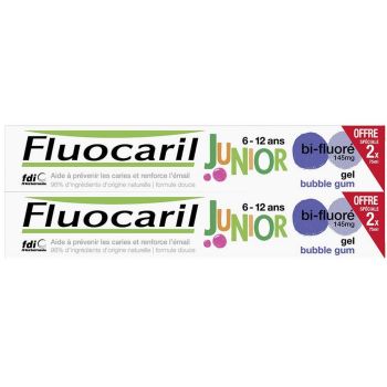 Junior Duplo Dentifrice Bubble Gum 6-12 ans